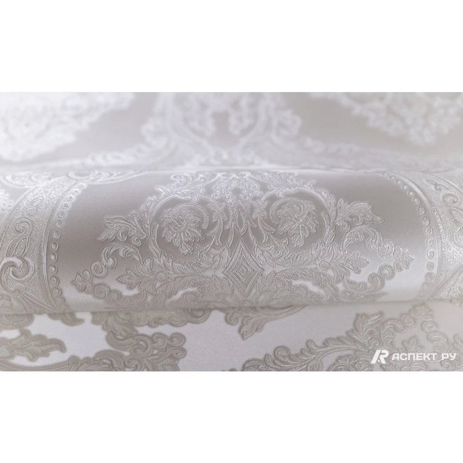 Обои флизелиновые Аспект Амина серые 70622-14 1,06х10,05 м