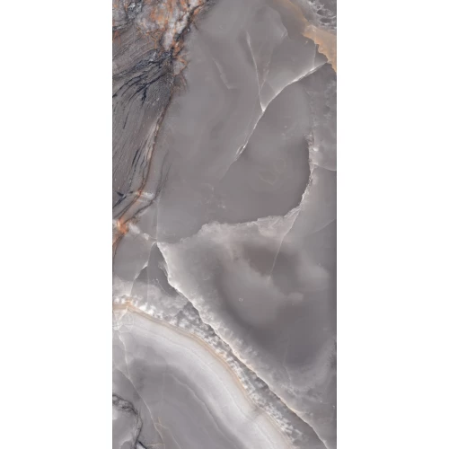 Керамогранит Maimoon Ceramica Maimoon Opera onyx grey 160х80 см