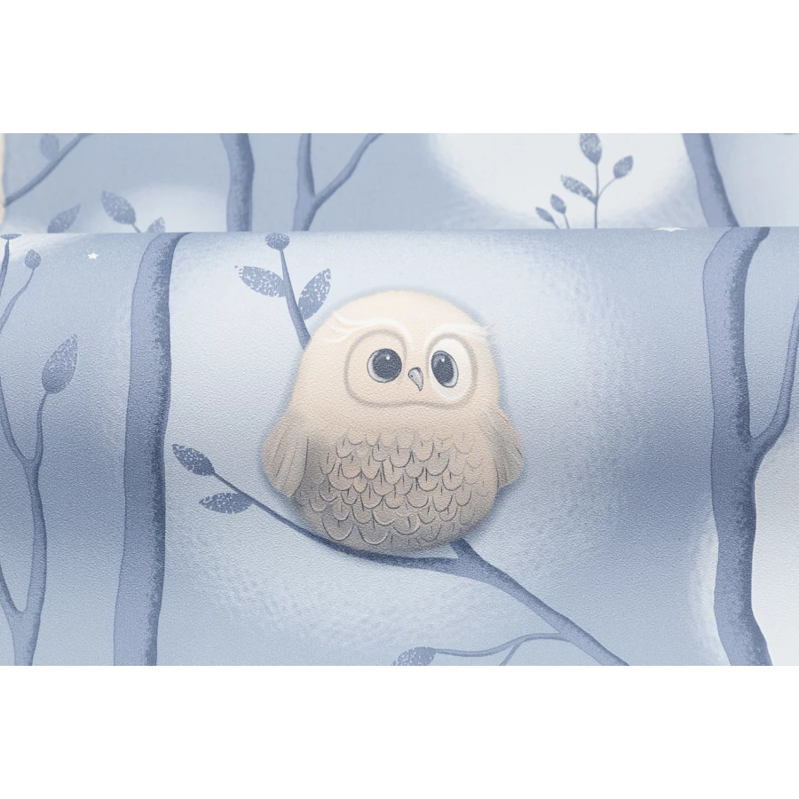 Обои флизелиновые Palitra Home Dream HomeColor синие HC72161-46 1,06х10,05 м