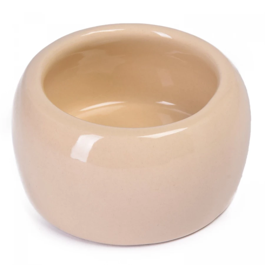 Миска Nobby бежевая керамика 0,125 л 