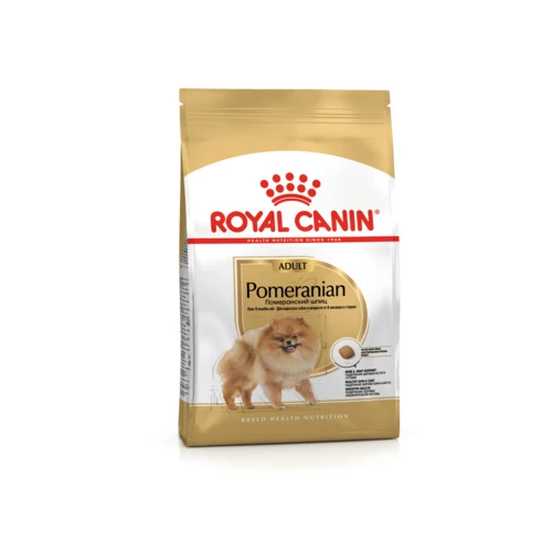 Корм для собак Royal canin pomeranian adult породы померанский шпиц в возрасте от 8 месяцев 500 г