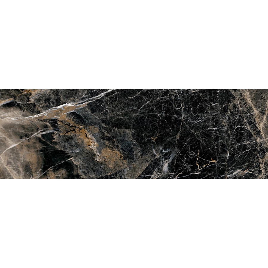 Плитка настенная Sina Tile Varna Dark Grey глянцевая серая 1391 90х30 см