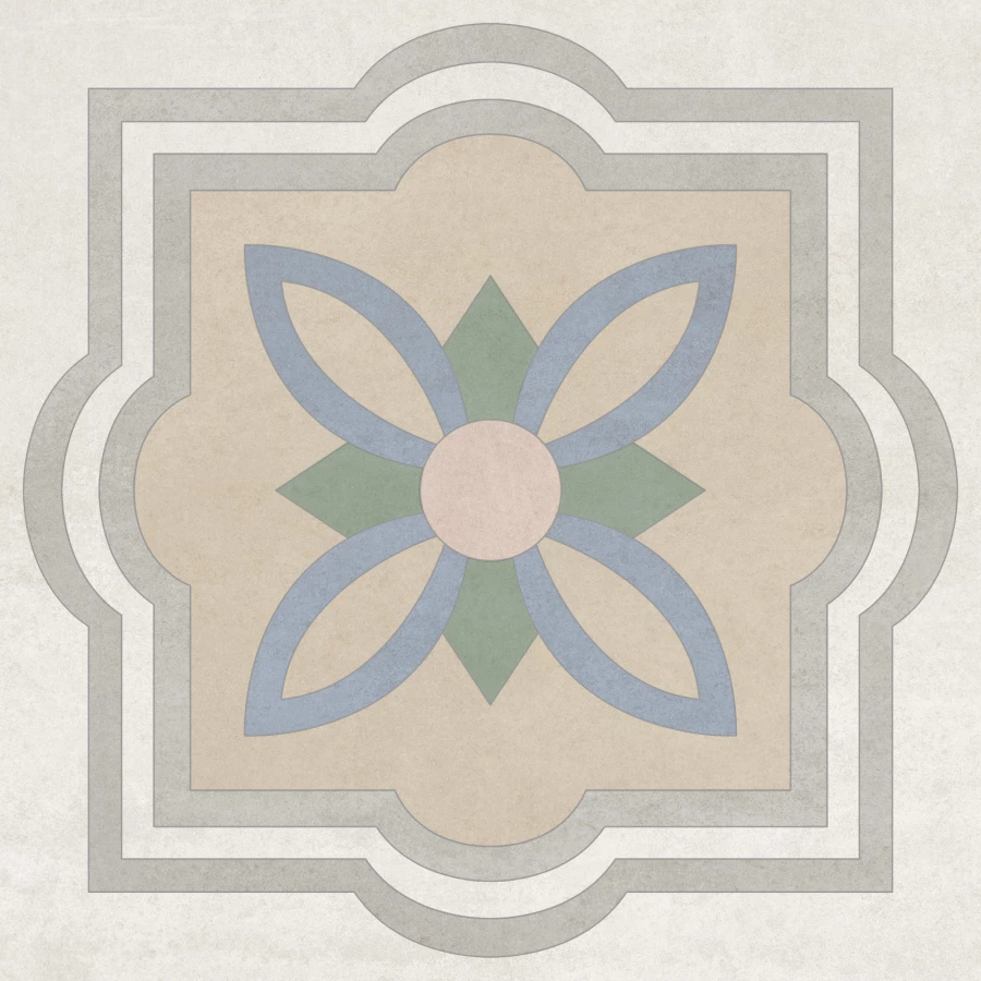 Керамогранит New Trend Design Art Mix 3 матовый многоцветный GP2020DMX11 20х20 см