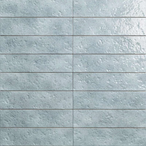 Плитка настенная Mainzu Amalfi Laguna глянцевая голубая 30х7,5 см