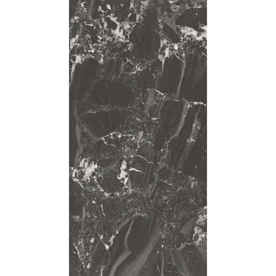 Керамогранит Kerama Marazzi Риальто матовый чёрный SG572990R 160х80 см