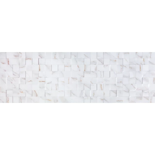 Плитка настенная Sina Tile Barabbas Rustic A Grey Мозаика 2188 глянцевая серая 90х30 см