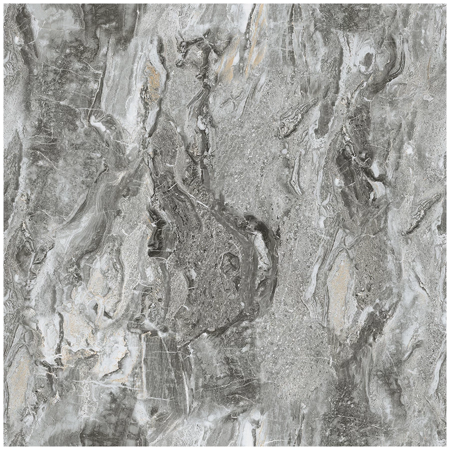 Керамогранит Ceradim Ocean Awesome Grey серый Полированный 60х60 см