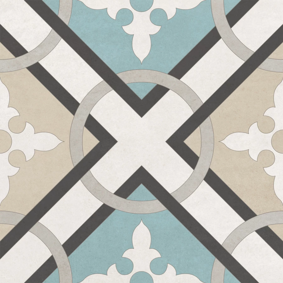 Керамогранит New Trend Design Art Melody матовый многоцветный GP2020DGA15 20х20 см