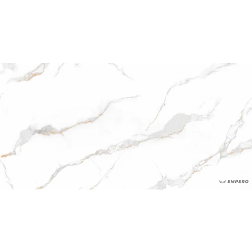Керамогранит Empero Glossy Engraving Palermo белый 01-00011165 120х60 см