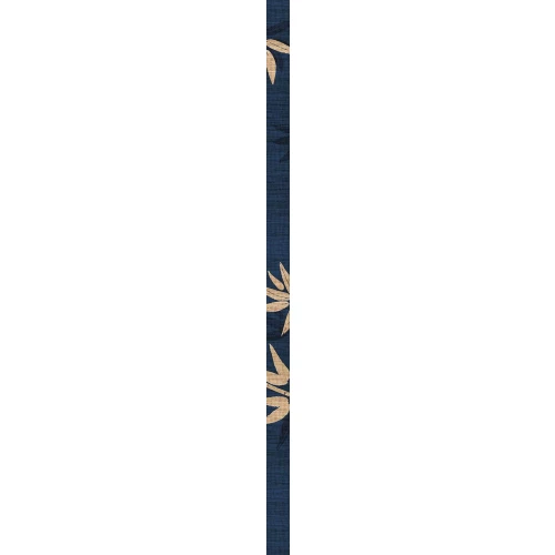 Плитка настенная Rondine Oku Hoshi Bacchetta синяя J94100 120х5 см