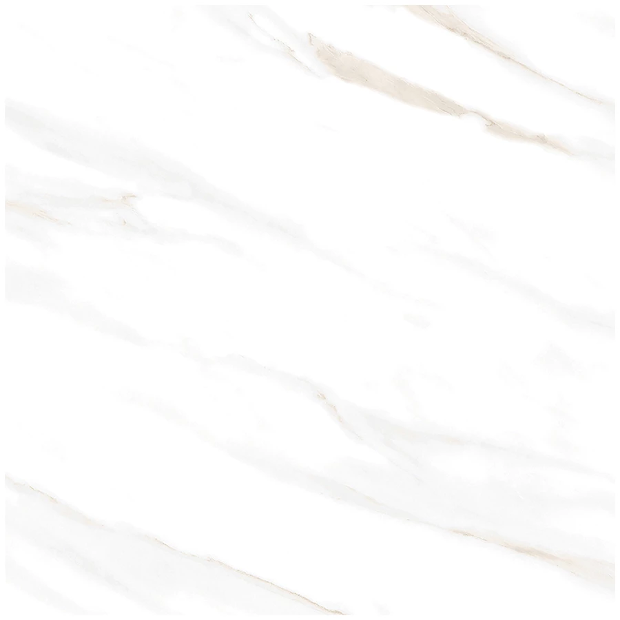 Керамогранит Ceradim Calacatta Clarity Gold Полированный белый 60х60 см