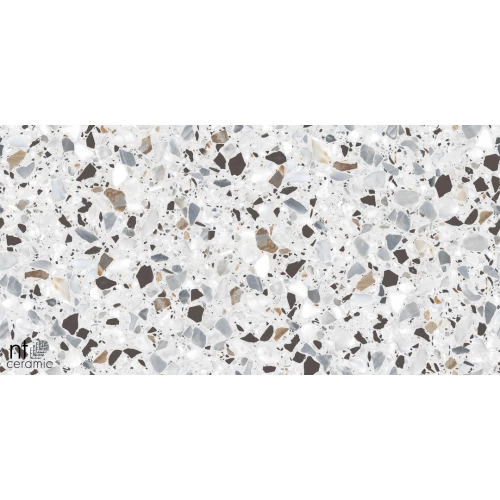 Керамогранит NT Ceramic Terrazzo White Матовый NTT99606 120х60 см