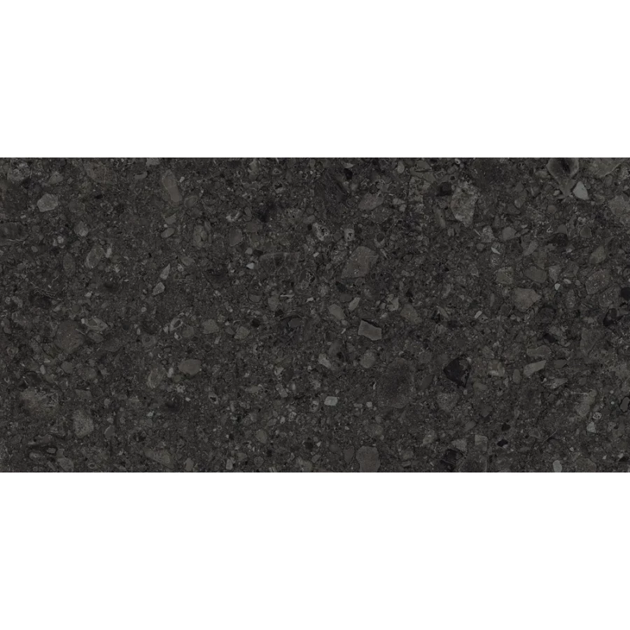 Керамогранит Duna Ceppo Di Nero GHR карвинг черный RP-238601 120х60 см