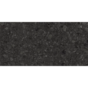 Керамогранит Duna Ceppo Di Nero GHR карвинг черный RP-238601 120х60 см