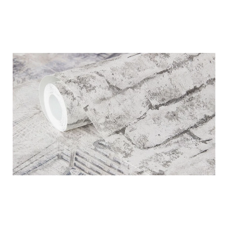 Обои флизелиновые Аспект Авеню серые 70483-41 1,06х10,05 м