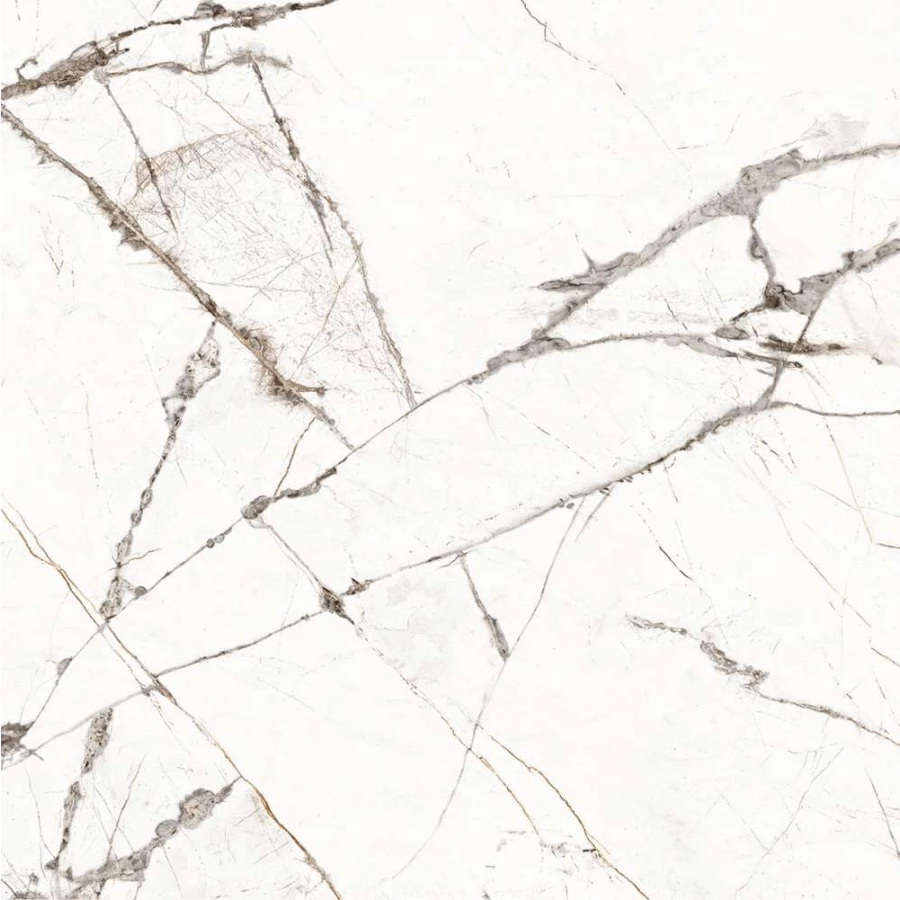 Керамогранит Global Tile Timeline_GT Белый полированный GT60604703PR 60х60 см