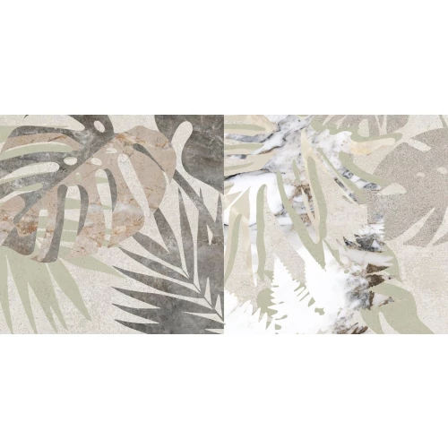 Декор Vitra Marble-Beton Цветочный многоцветный 30х60 см