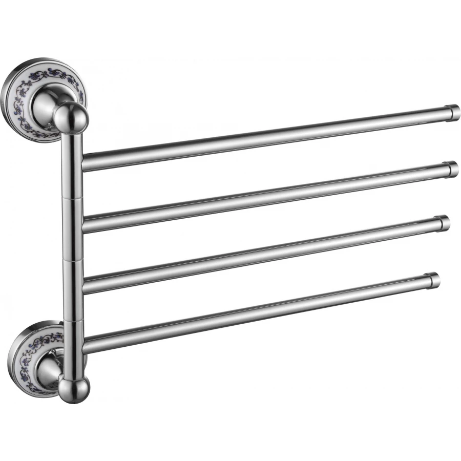 Держатель для полотенец поворотный 4-ой Savol 68а S-06804A