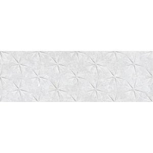 Плитка Saloni Markthal Graphic Light матовая белая 90x30 см