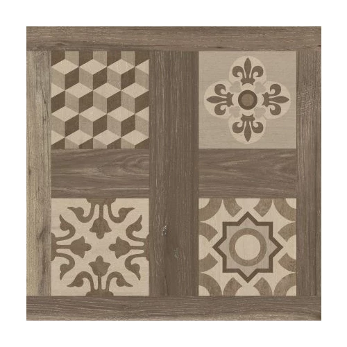 Керамогранит Argenta Pav. Selandia dcor noce rc темно-коричневый 60х60 см