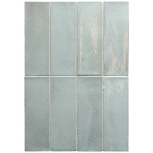 Керамогранит Equipe Miyako Blue Moon gloss глянцевый голубой 32327 15x5 см