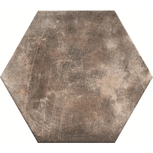 Керамогранит CIR Miami Esagona Light Brown CL матовый коричневый 1063335 27,7х24 см