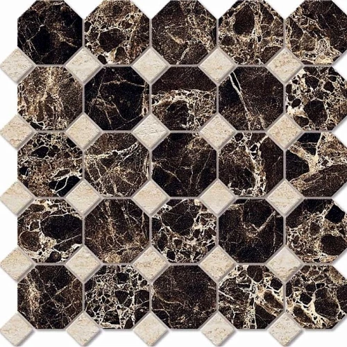 Мозаика Estima Elegant JZ02/EL03 Octagon Small 30568 30x30 см