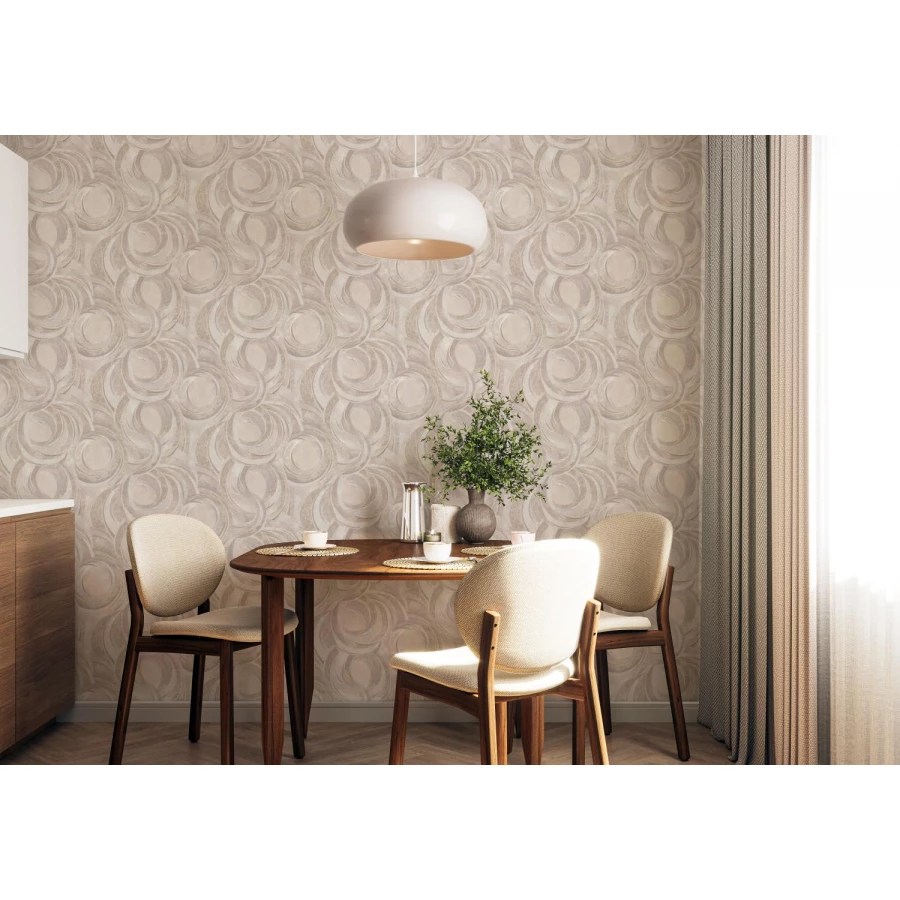 Обои флизелиновые VOG Collection П Lionel бежевые VV72151-25 1,06х10,05 м