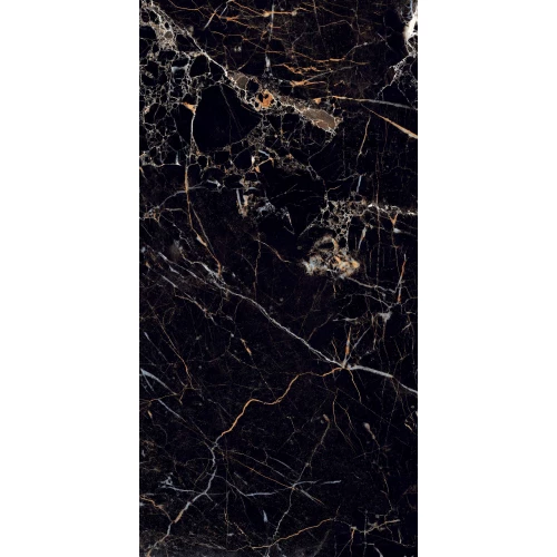 Керамогранит Arcadia Ceramica Torino Black High Gloss чёрный HG2007-A 120х60 см