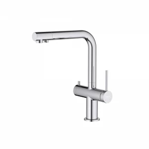 Смеситель для кухни Aquatek Европа с подключением к фильтру питьевой воды хром AQ1385CR