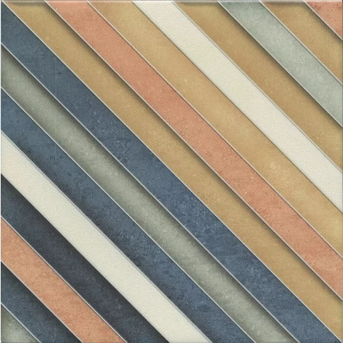 Декор Kerama Marazzi Фантазия 1 матовый оранжевый HGD/A555/5009 20x20 см