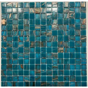 Мозаика из стекла Pixel mosaic Прессованное стекло чип 20x20 мм бумага Pix129 31,6х31,6 см