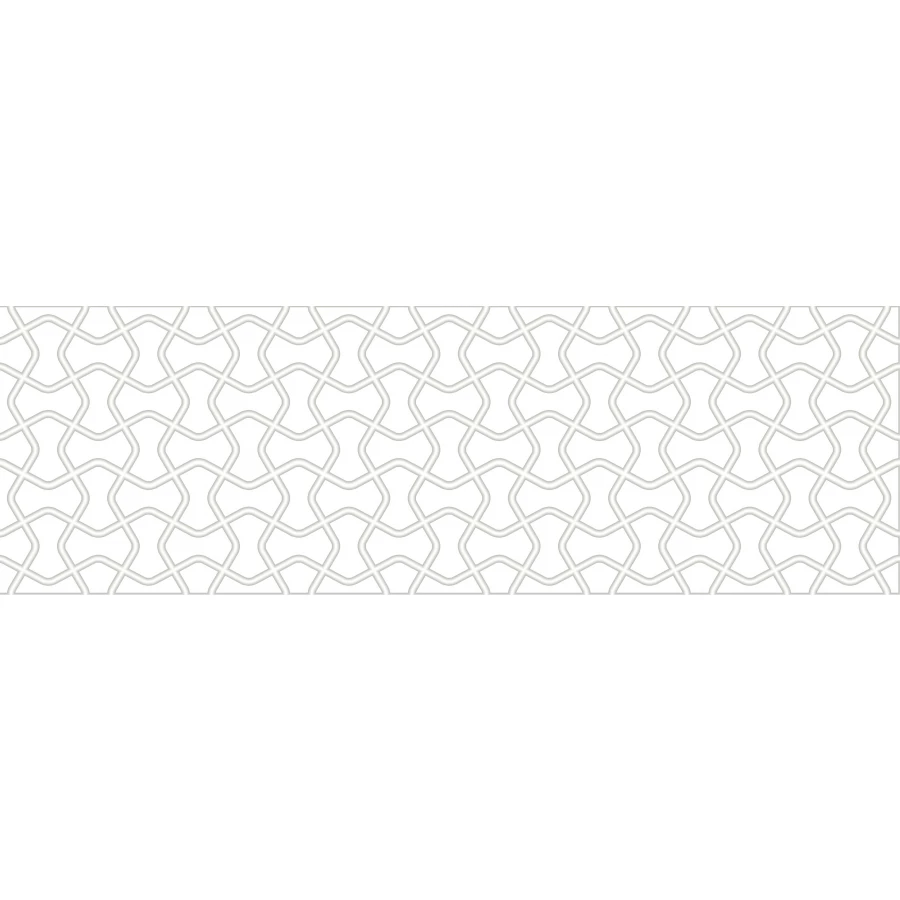 Плитка керамическая Espinas Ceram Super White Almond White Decor AWD3090 90х30 см