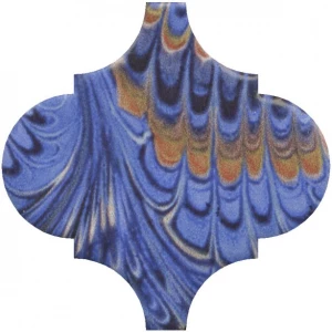 Плитка настенная Kerama Marazzi Арабески Венеция Декор матовый синий VT\A624\65000 6,5x6,5 см