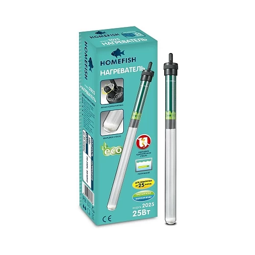 Обогреватель для аквариума Homefish 2025 до 25л