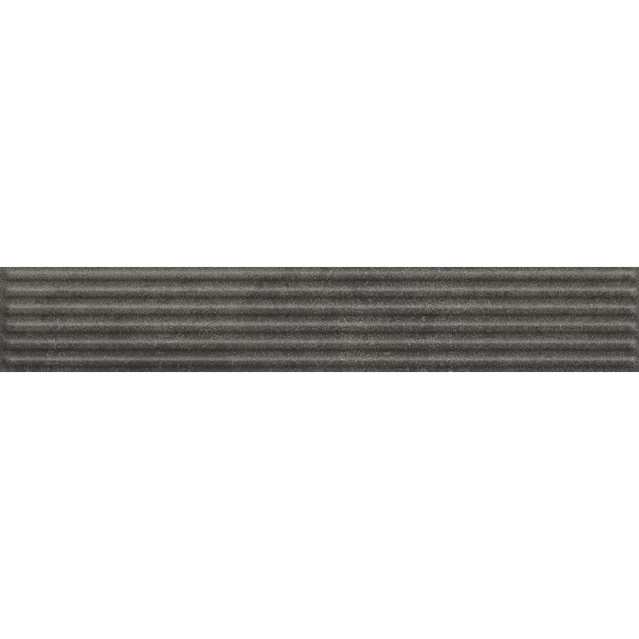 Плитка фасадная Ceramika Paradyz Carrizo Basalt Elewacja Struktura Stripes Mix Mat 40x6,6 см