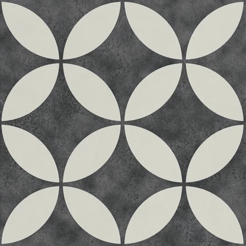 Керамогранит Ape Ceramica Brianna Enya Coal матовый черный A038719 15х15 см