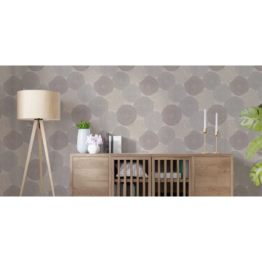 Обои флизелиновые Аспект Эмма белые 70398-12 1,06х10,05 м