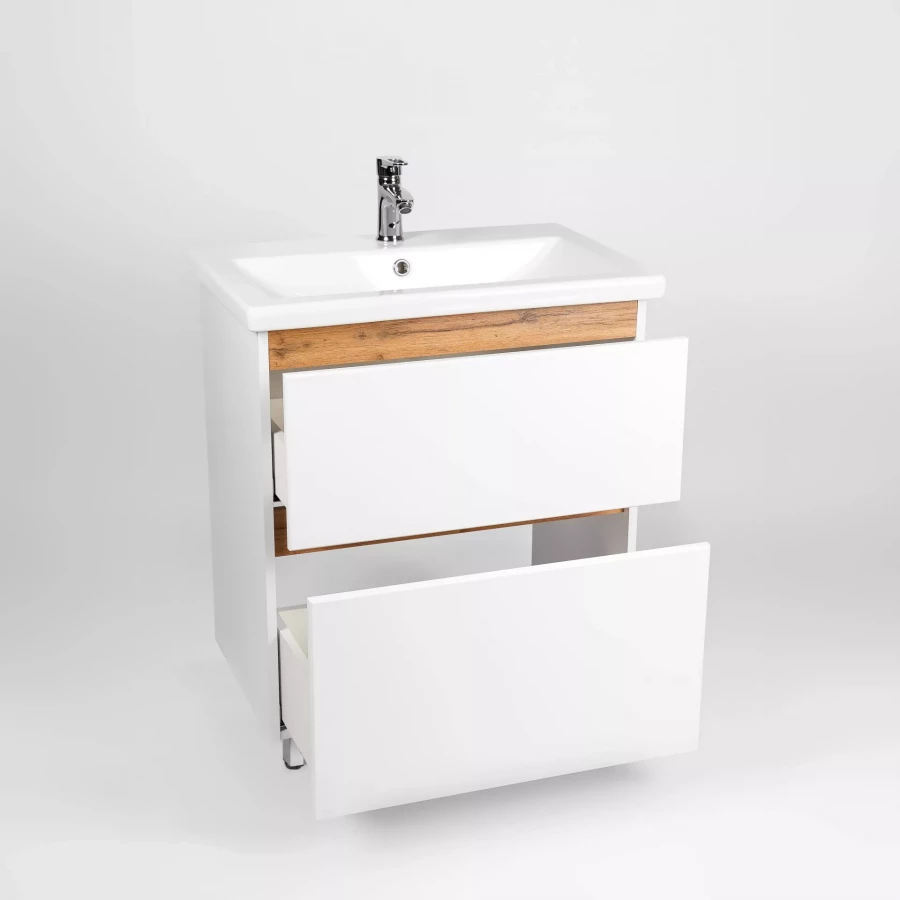 Тумба Viant Мальта Cомо 70 2 ящика VMAL70CO-T2Y 65.5х82x42.5