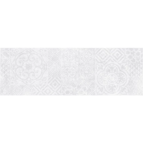 Плитка настенная Laparet Alabama серый узор 60016 20х60 см