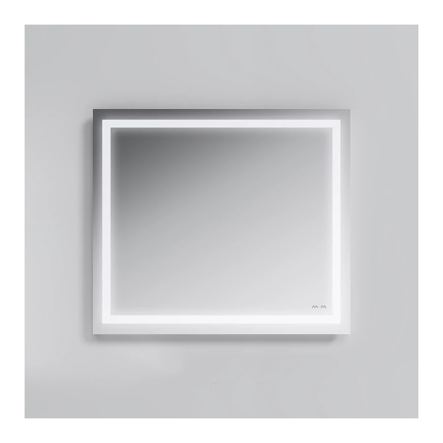 Зеркало Am Pm Gem с LED-подсветкой по периметру M91AMOX0801WG 80 см