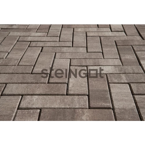 Тротуарная плитка Steingot Паркет "Клифф" бежевый 24*8*6 см