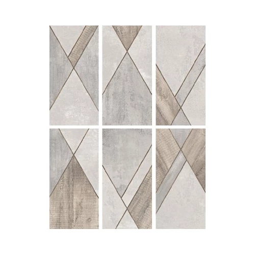 Плитка настенная Azori Global Geometry 31,5*63 см