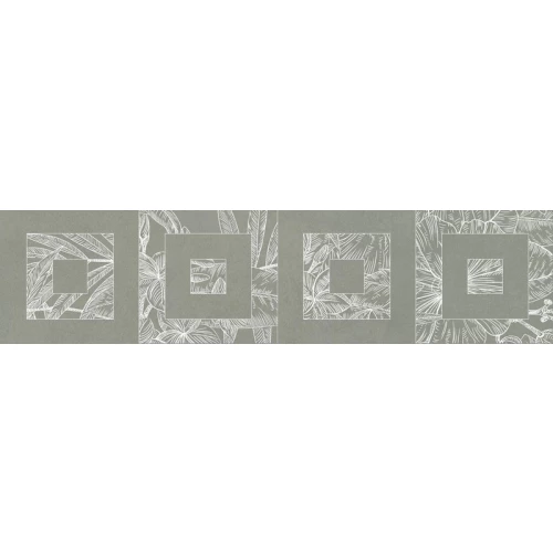 Плитка настенная Kerama Marazzi Таделакт Бордюр обрезной матовый зелёный KMB3STA006BR 60x14,5 см