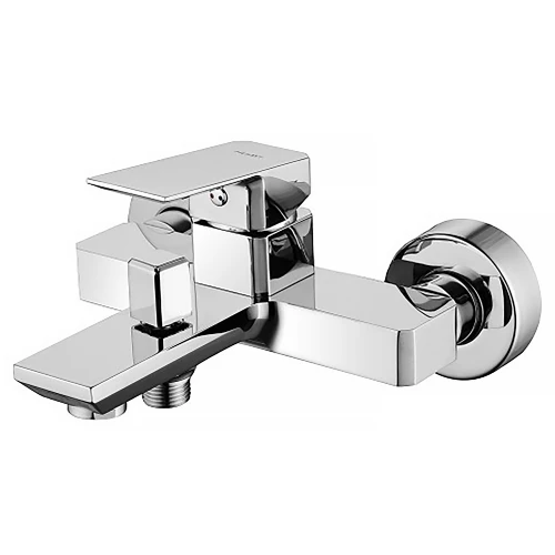 Смеситель для ванны и душа Azario Hardcore с ручным душем хром AZ-VKM238277C