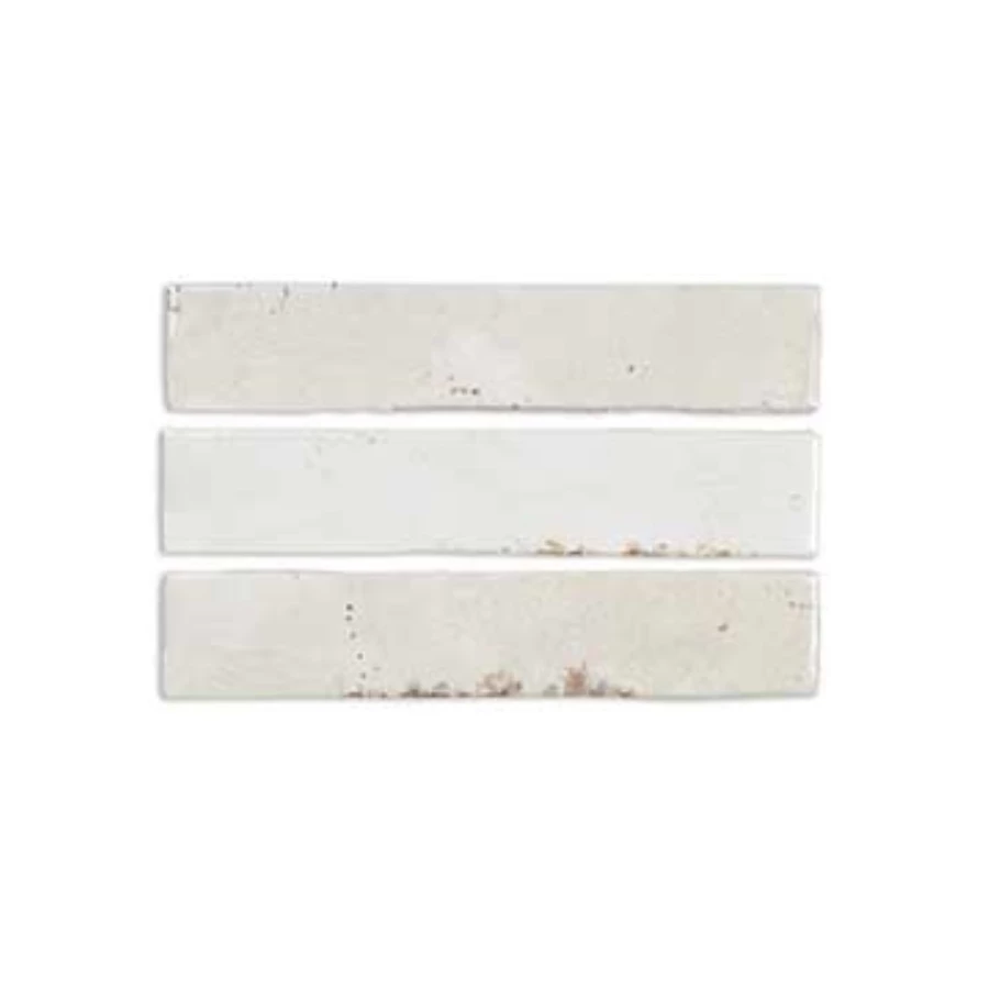 Плитка настенная DNA Enamel White глянцевая белая 123139 25х5 см