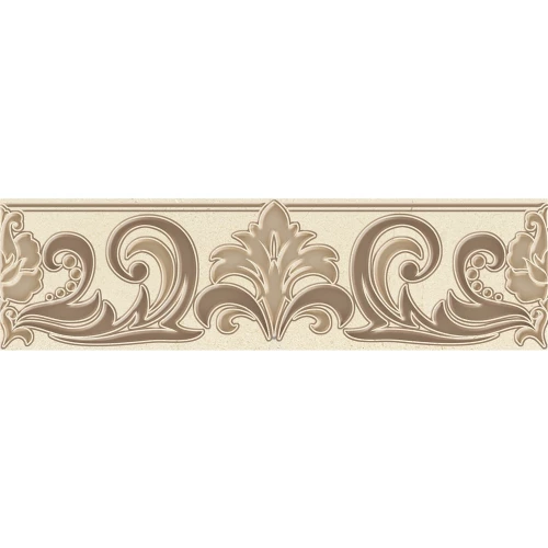 Бордюр керамический Global Tile Marseillaise Бежевый B24MS4215Н 27х7,7 см