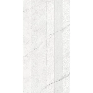 Декор Creanza Montesa White Decor Matt Glossy матовый с глянцевым эффектом белый CZ-GL07-D 160х80 см