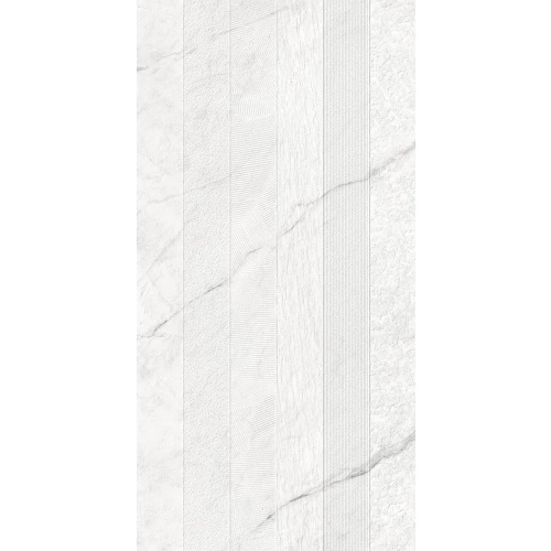 Декор Creanza Montesa White Decor Matt Glossy матовый с глянцевым эффектом белый CZ-GL07-D 160х80 см