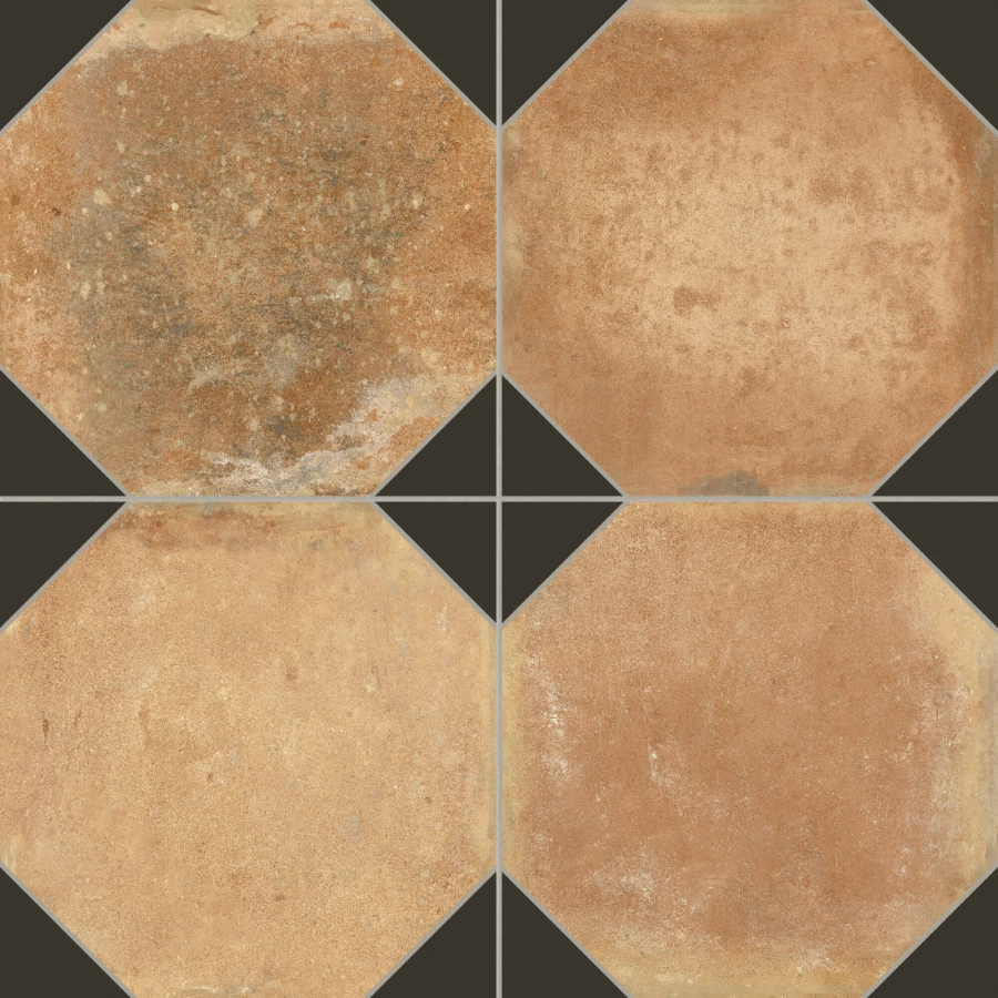 Керамогранит Peronda FS Nonna Black Decor LT матовый коричневый 3388941563 45,2х45,2 см